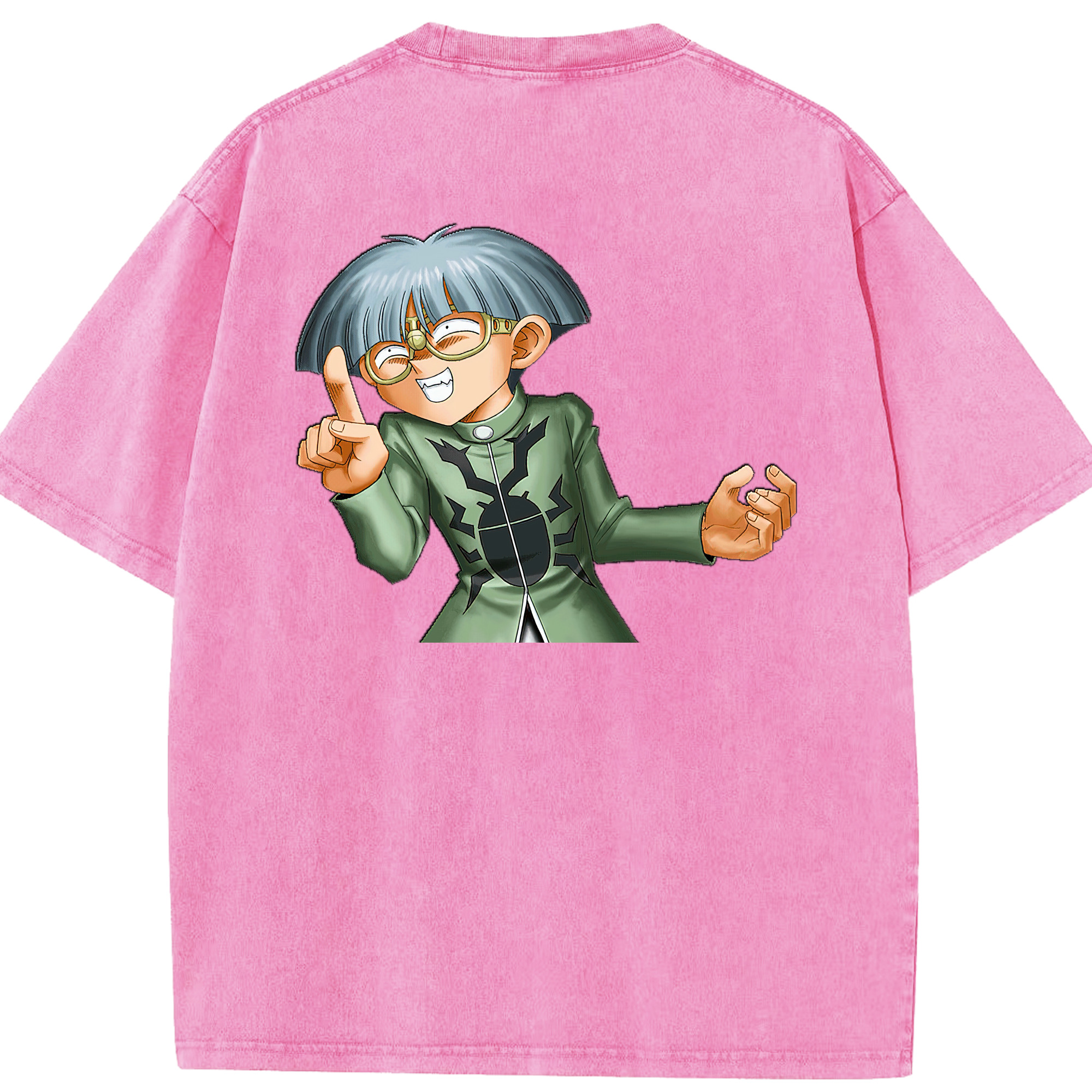 （画像用） 遊☆戯☆王 Yu-Gi-Oh! 綿100% ヴィンテージ風 半袖Tシャツ（背面プリント）